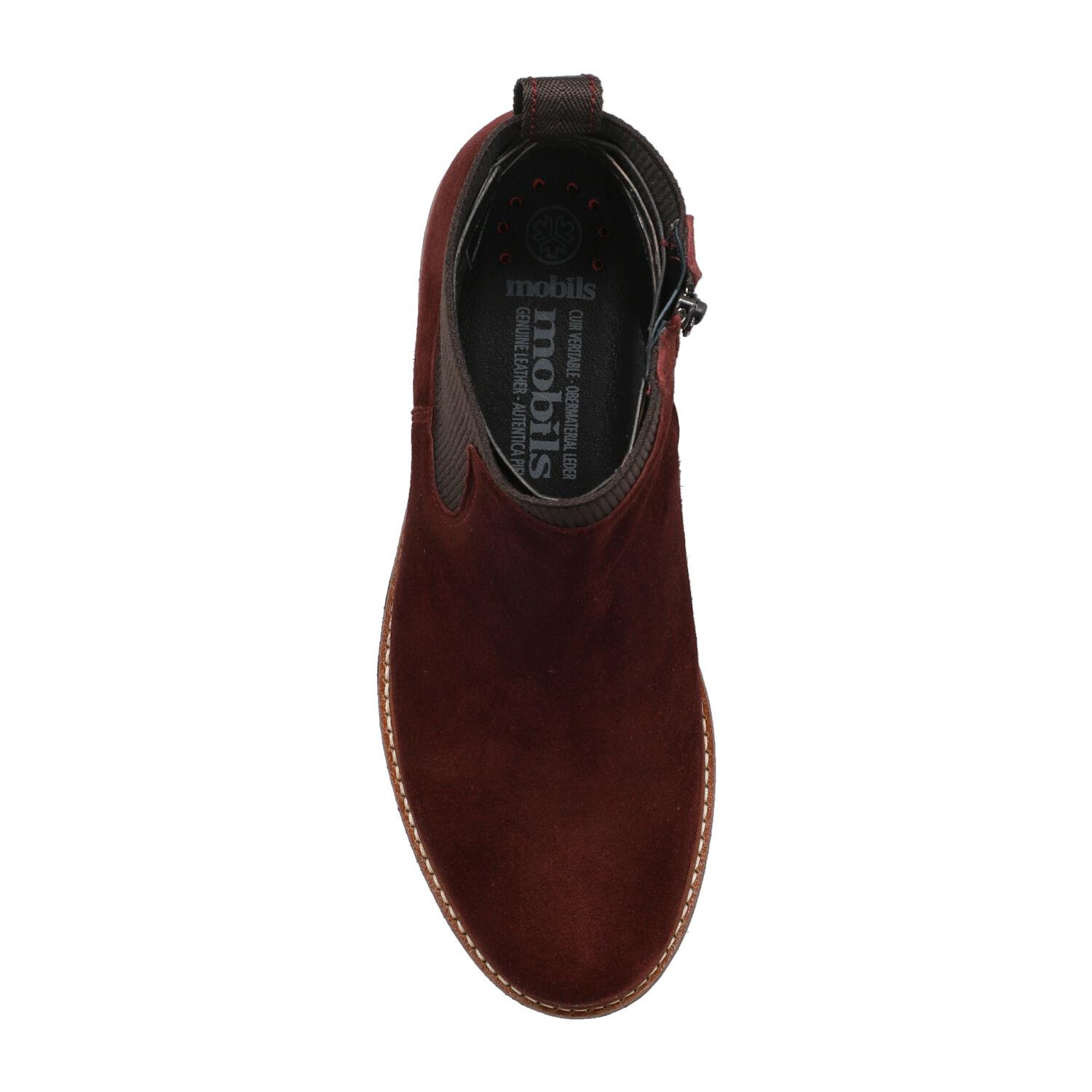 bottines femme modèle Oana bordeaux - Mephisto
